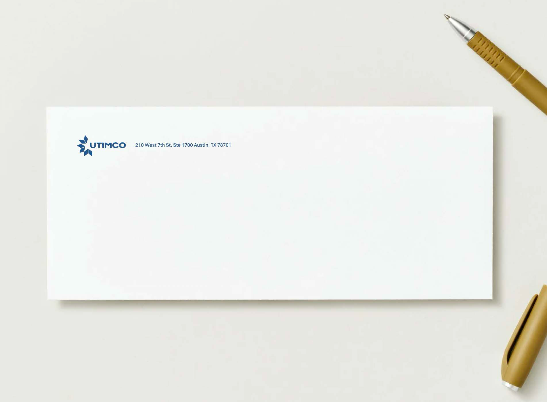 Branded #10 envelope